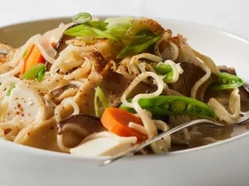 Creamy vegetable ramen