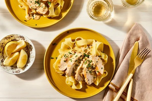 Creamy vermouth chicken