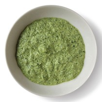 Creamy watercress dip