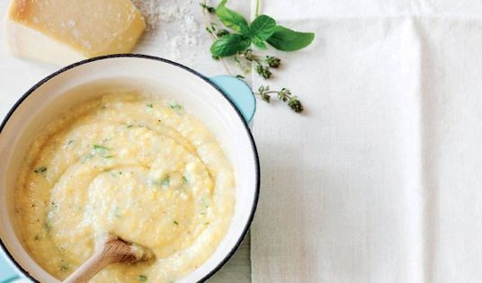 Creamy weeknight polenta