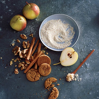 Creamy wheat with pear and ginger