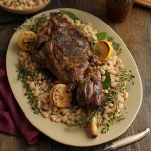 Creamy white beans