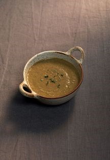 Creamy woodland mushroom [soup]