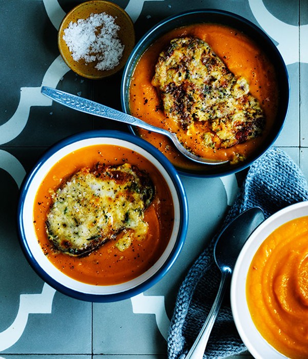 Crema di zucca con Fontina