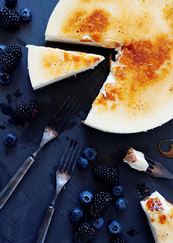 Crème brûlée cheesecake