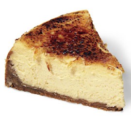 Crème brûlée cheesecake