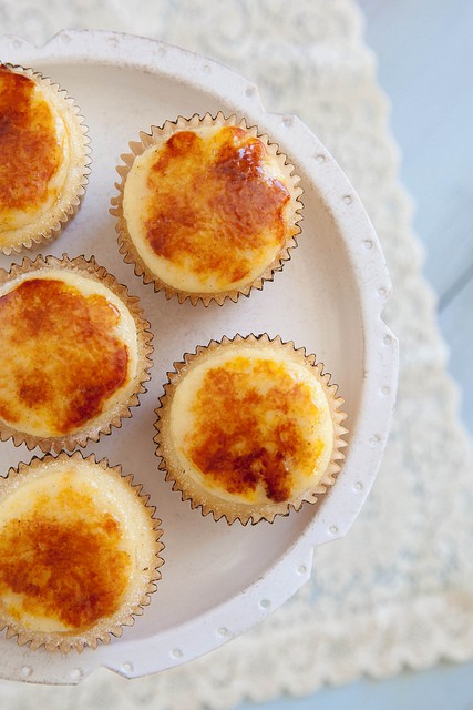 Creme brûlée cupcakes