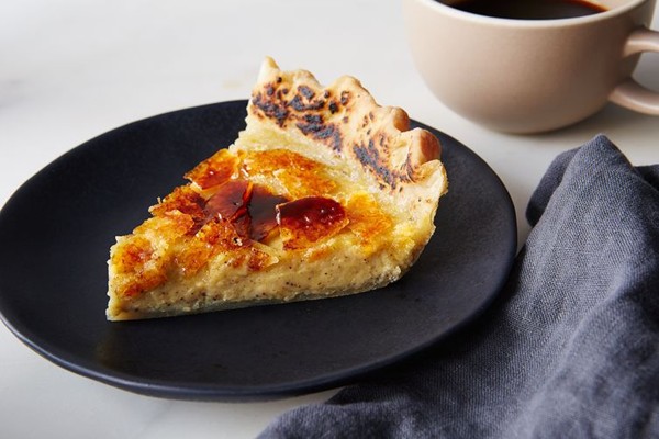 Crême brûlée pie