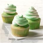 Creme de menthe cupcakes