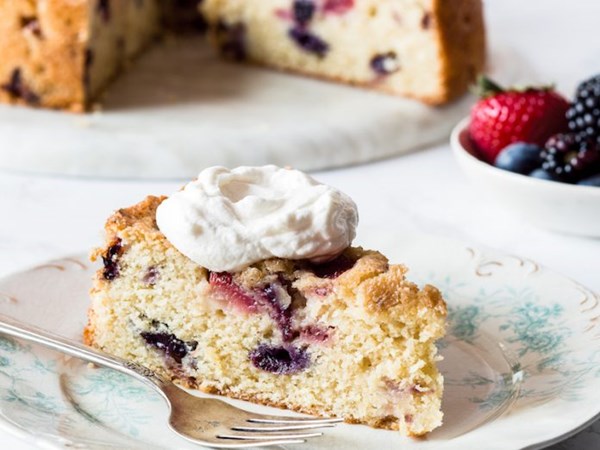 Crème fraîche pound cake