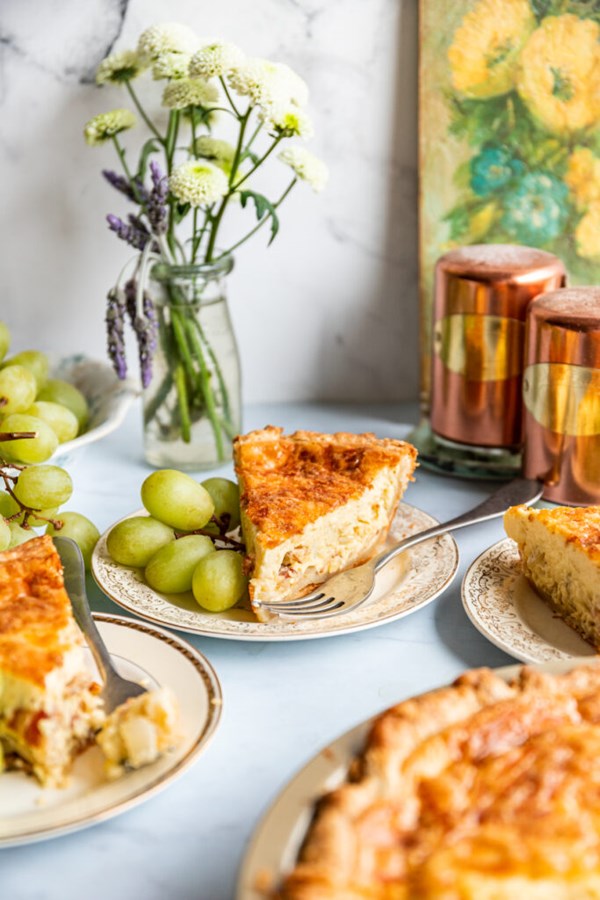 Crème fraiche quiche Lorraine