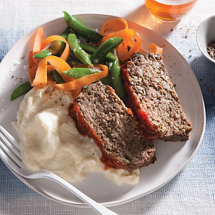 Cremini mushroom meatloaf