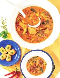 Creole bouillabaisse