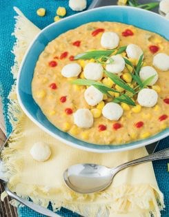 Creole corn chowder