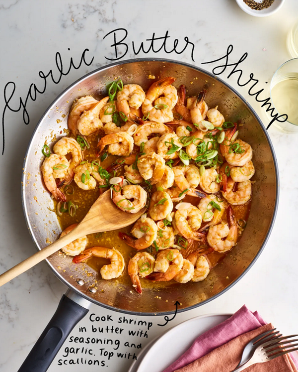 Creole garlic butter shrimp 