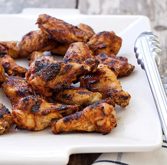 Creole grilled chicken wings