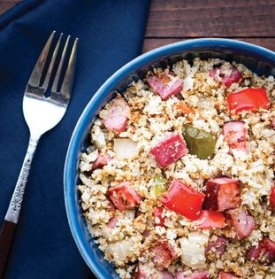Creole ham & rice