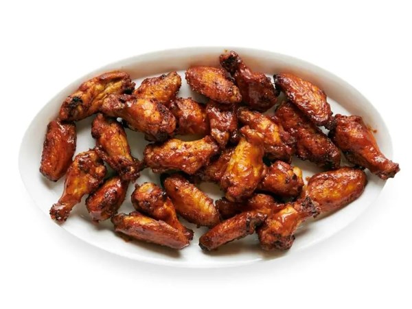 Creole mustard chicken wings