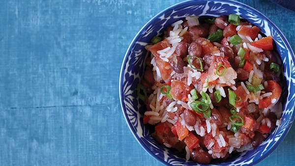 Creole red beans and rice