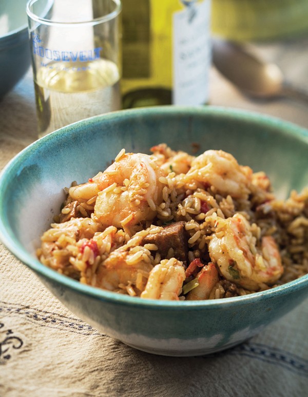 Creole seafood jambalaya