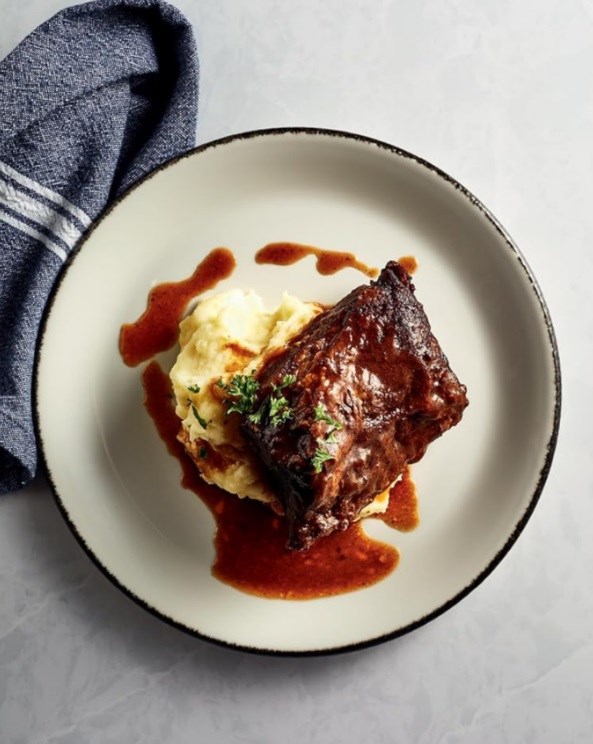 Creole short rib daube