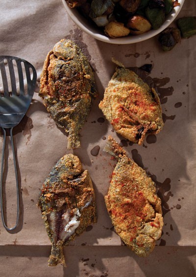 Creole-style fried fish