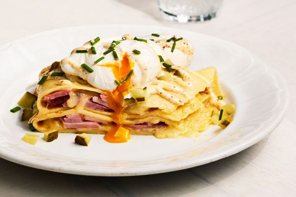Crêpe monsieur