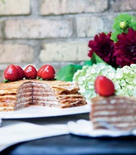 Crepes mille-feuille