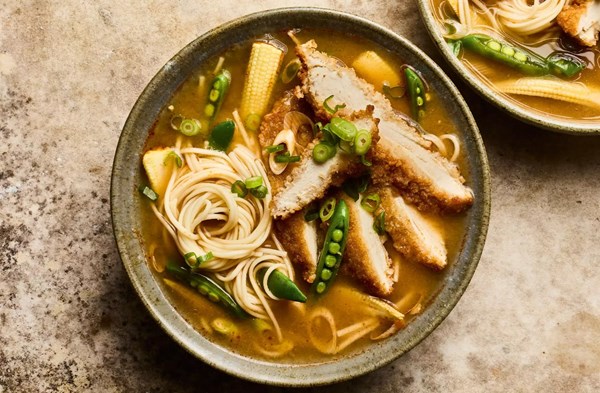 Crisp & spicy ramen