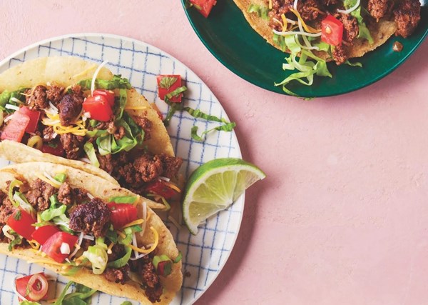 Crisp and beany tacos or tostadas (from How to Cook Everything Kids)