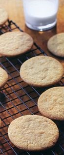 Crisp brown sugar wafers