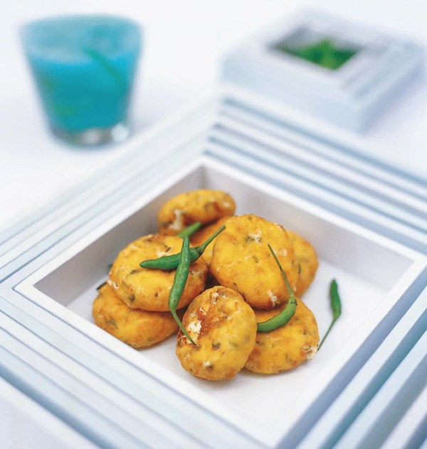 Crisp cheese tikki patties