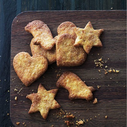 Crisp cinnamon cookies