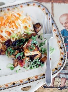 Crisp clear coleslaw