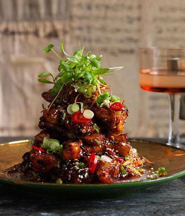 Crisp eggplant with fish-fragrant sauce