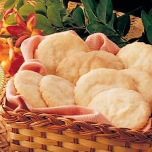 Crisp lemon sugar cookies