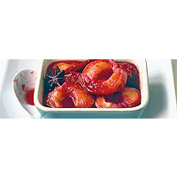 Crisp pork belly with plum sauce