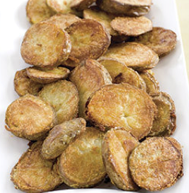 Crisp roasted potatoes