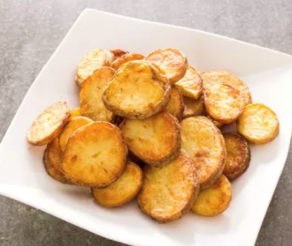 Crisp roasted potatoes