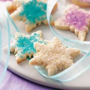 Crisp sugar cookies