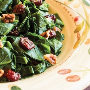 Crisp-sweet collards