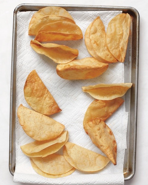 Crisp taco shells