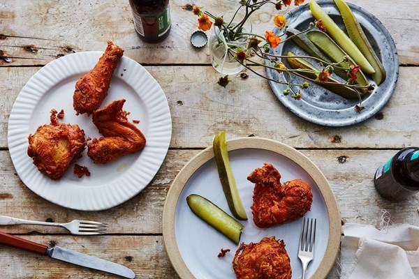 Crispiest, juiciest fried chicken without a recipe