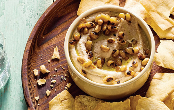 Crispy black-eyed pea hummus [Jerrelle Guy]