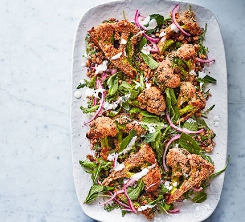 Crispy broccoli salad