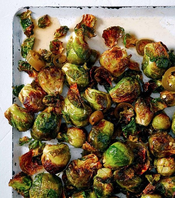 Crispy Brussels sprouts