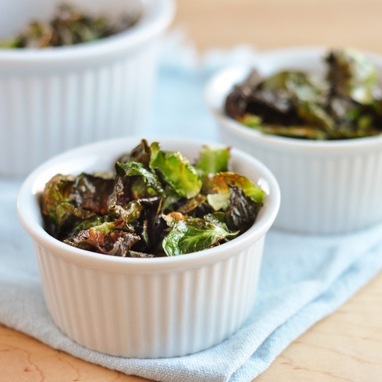 Crispy Brussels sprouts chips