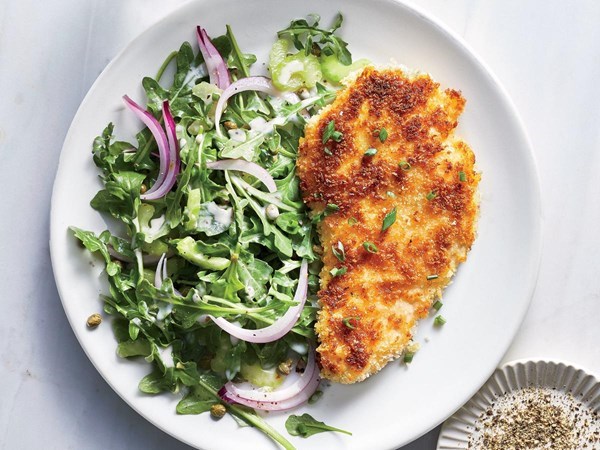 Crispy chicken Milanese