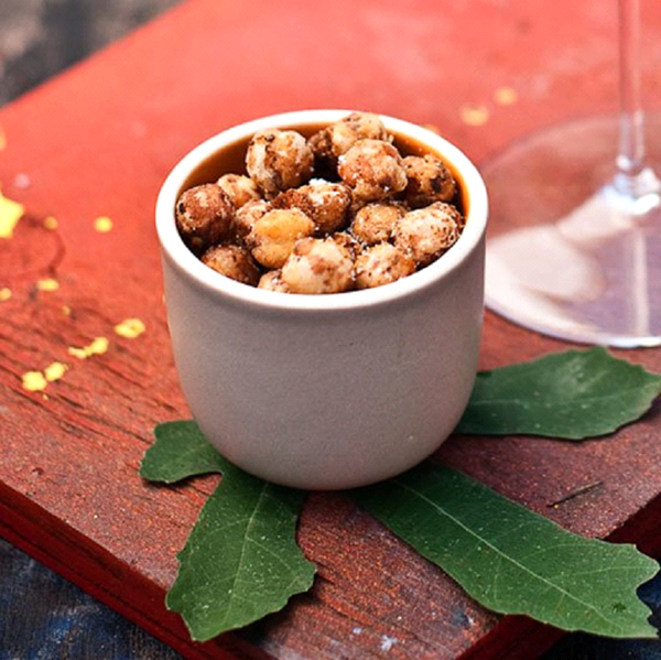 Crispy chickpeas