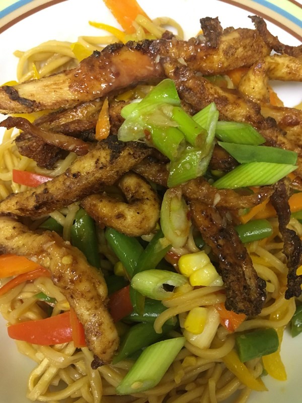 Crispy chilli chicken